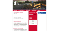 Desktop Screenshot of firsthomesavingsbank.com